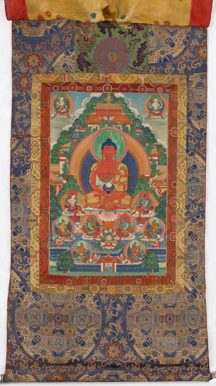 Thangka of Amitabha Buddha